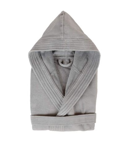 Peignoir enfant à capuche COOL en velours Capuche