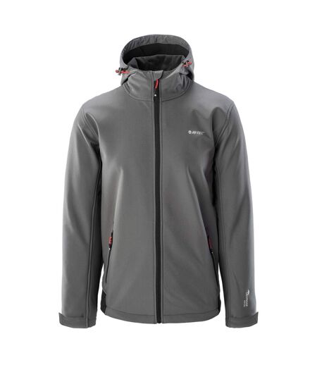 Hi-Tec Mens Noxon Soft Shell Jacket (Irongate/Black) - UTIG1375