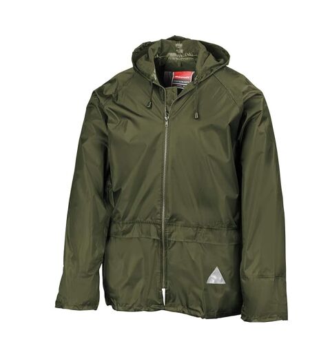 Mens Waterproof Jacket And Trousers Set Olive Result