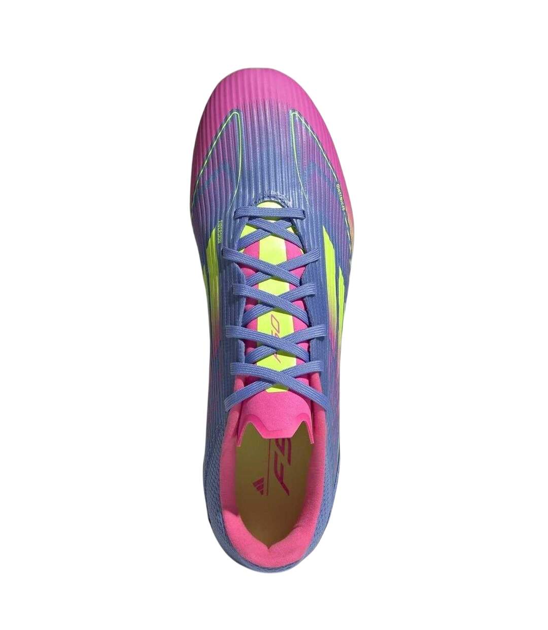 Mens Messi F50 Firm Ground Football Boots Blue Lemon Adidas-3