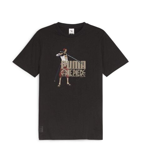 T-Shirt noir homme puma puma x one piece graphic