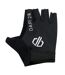 Dare 2B Mens Pedal Out Fingerless Suede Gloves (Black)