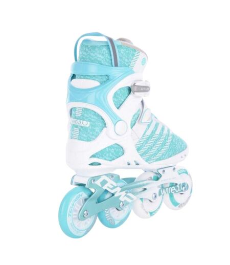Patins À Roulettes Alignées Wire 3.0 Femme 41 Fr Bleu Tempish