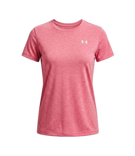 T-shirt Manches Courtes Motif/style À Nœud Femme Rose Under Armour