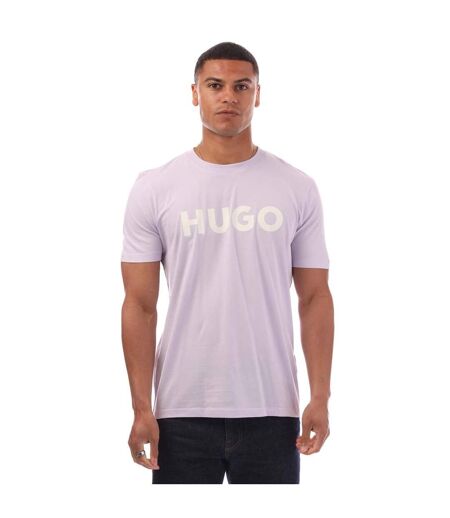T-shirt Dulivio Homme Violet Hugo