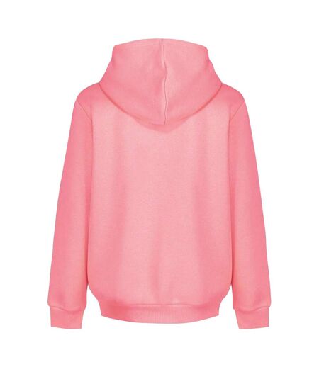 Womens/ladies hoodie pink Light And Shade