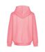 Womens/ladies hoodie pink Light And Shade-2