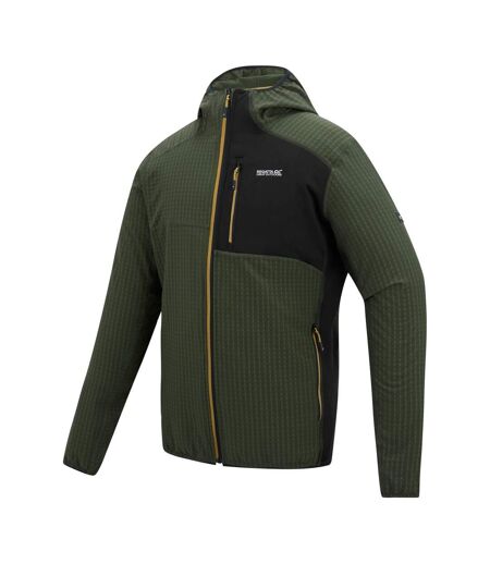 Veste Polaire Alven Homme Kaki Foncé Noir Regatta