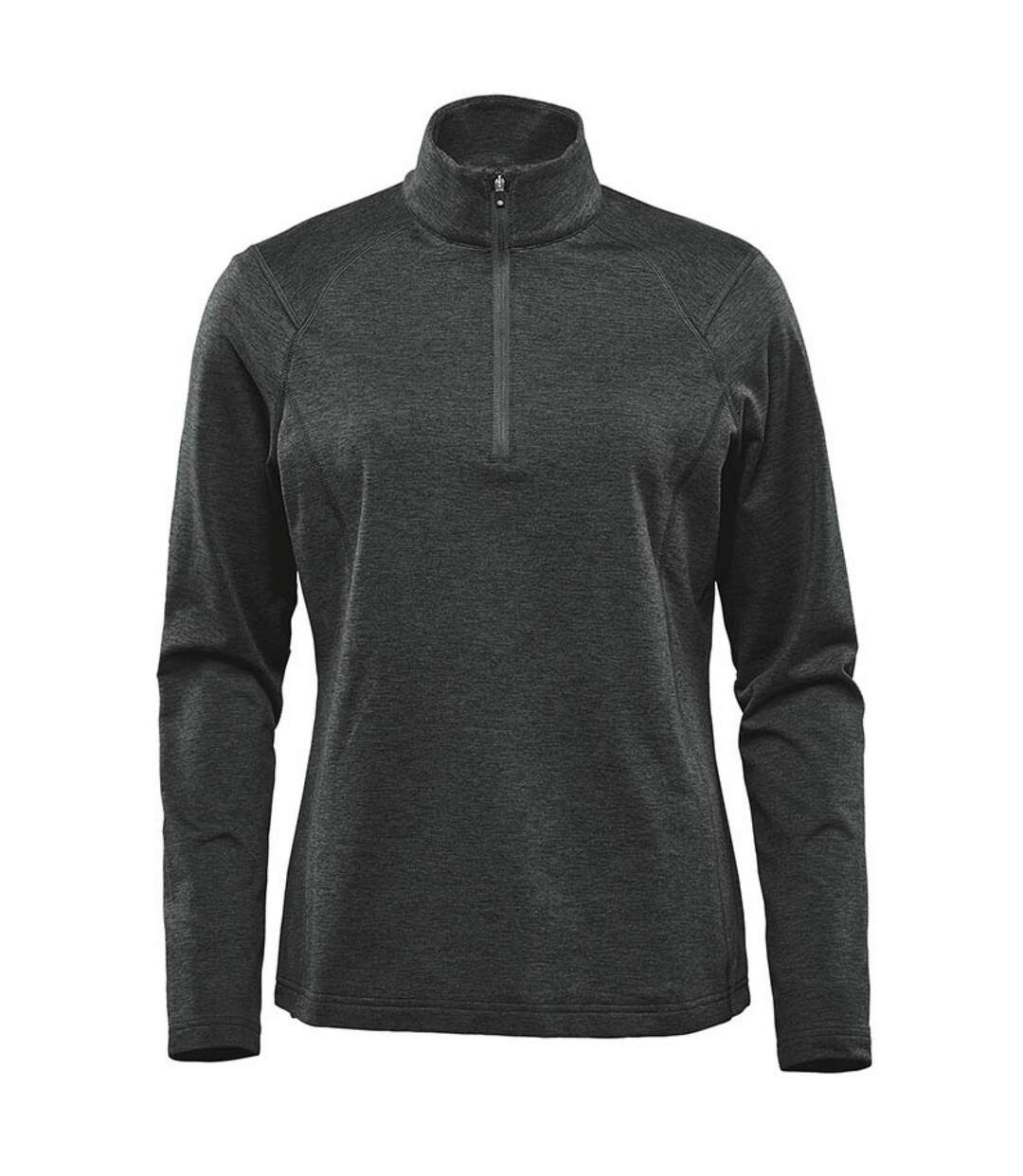 Pull treeline performance femme noir chiné Stormtech