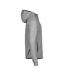 Mens Athletic Full Zip Hoodie Heather Grey Tee Jays-4
