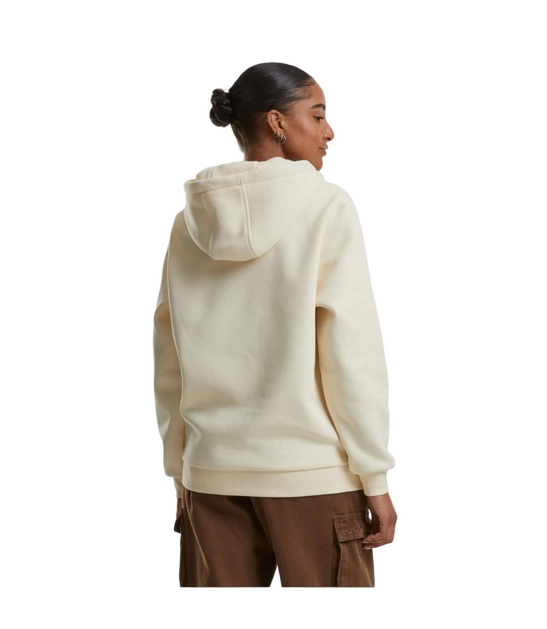 Sweat À Capuche Femme Sable Blanc Urban Classics-2