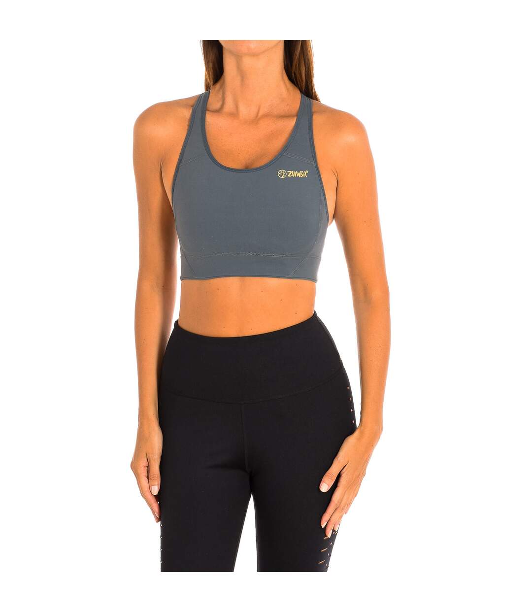 Sports top with compressive fabric Z1T00507 woman-1