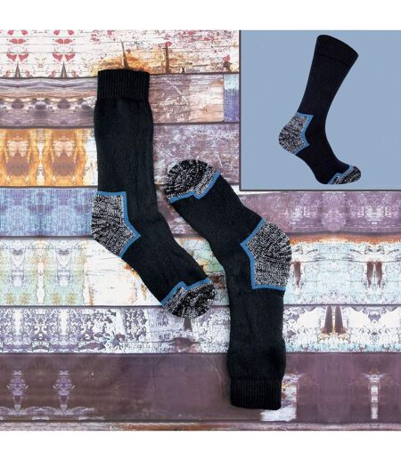 3 Pr Chaussettes de Travail Homme avec Renforcees