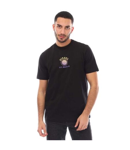 Mens T-just 5-1 T-shirt Black Diesel