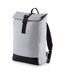 BagBase Reflective Roll Top Backpack (Silver Reflective) (One Size) - UTPC3213