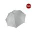 Lot de 2  Parapluie canne à ouverture automatique adulte unisexe taille unique blanc Kimood