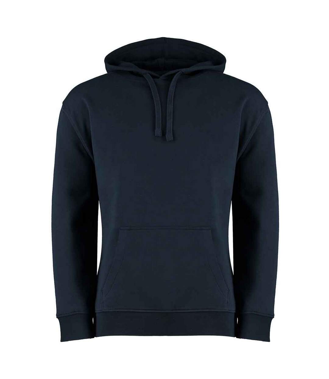 Sweat À Capuche Homme Bleu Marine Kustom Kit-1