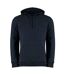 Sweat À Capuche Homme Bleu Marine Kustom Kit-1