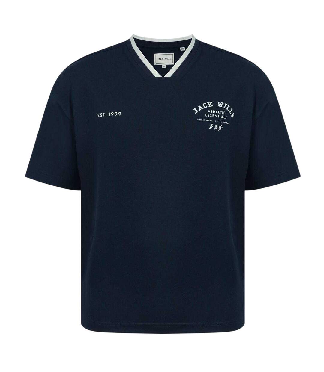 T-shirt Homme Bleu Marine Jack Wills-1