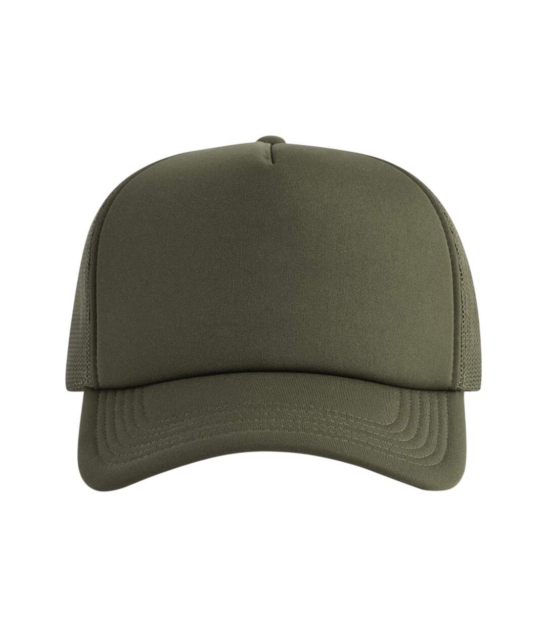 Casquette Trucker Unie Classic Kaki Beechfield-3