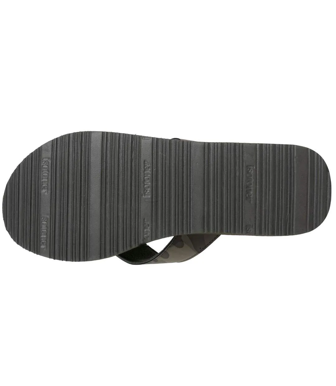 Isotoner Tongs homme sandales plage d'été, semelles légères et confortable-5