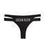 Bas De Maillot De Bain Motif/style Côtelé Femme Noir Calvin Klein-1