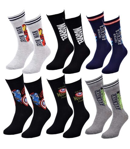 Chaussettes AVENGERS Pack de 6 Paires