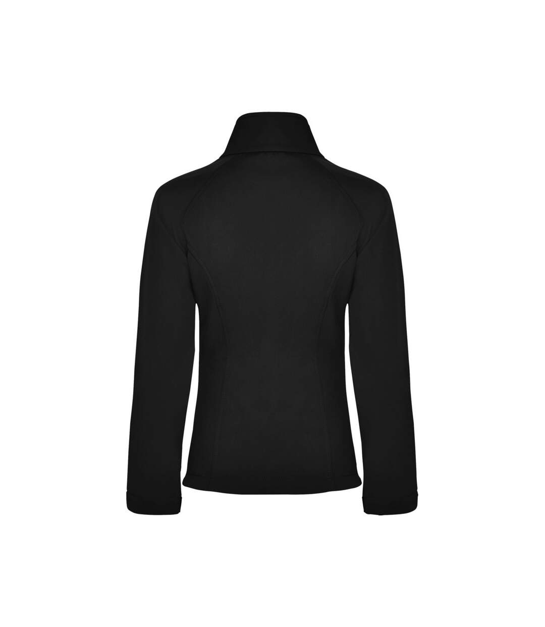 Womens/ladies antartida soft shell jacket solid black Roly