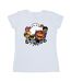 Disney - T-shirt BIG HERO BAYMAX GROUP MANGA - Femme (Blanc) - UTBI13364-1