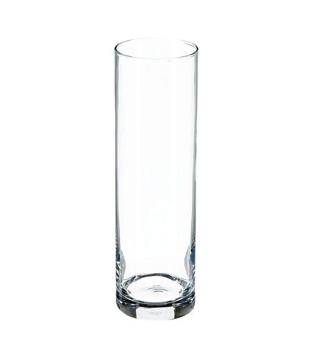 Vase Cylindrique Flora 26cm Transparent