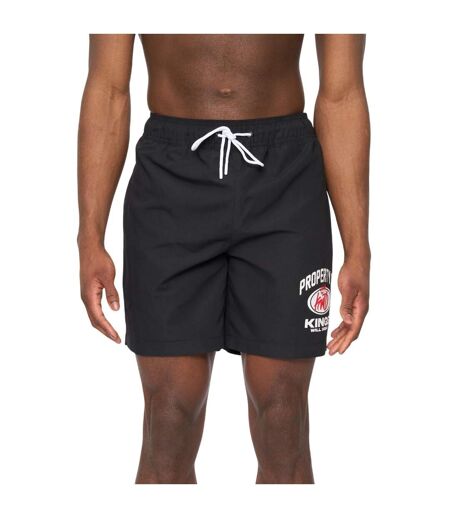 Mens Prop Swim Shorts Black Kings Will Dream