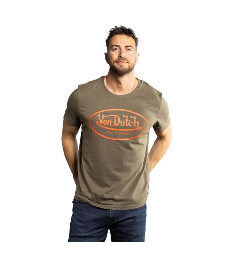 T-shirt col rond en coton homme Logo Vondutch