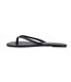 Womens/ladies Synthetic Flat Flip Flops Black Jack Wills-2