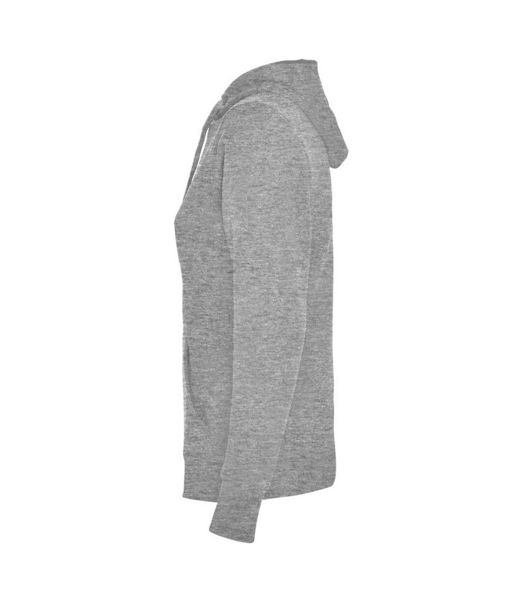 Sweat à capuche urban femme gris chiné Roly Roly