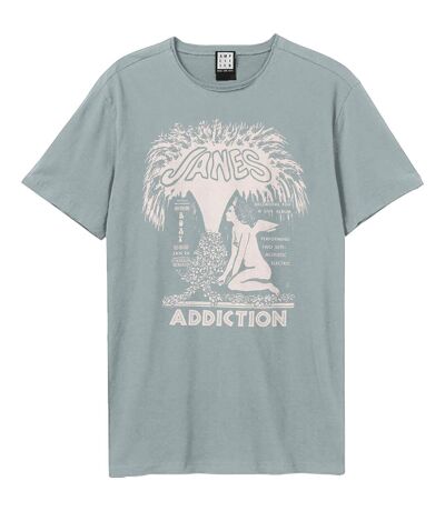 T-shirt angel fountain adulte bleu Amplified