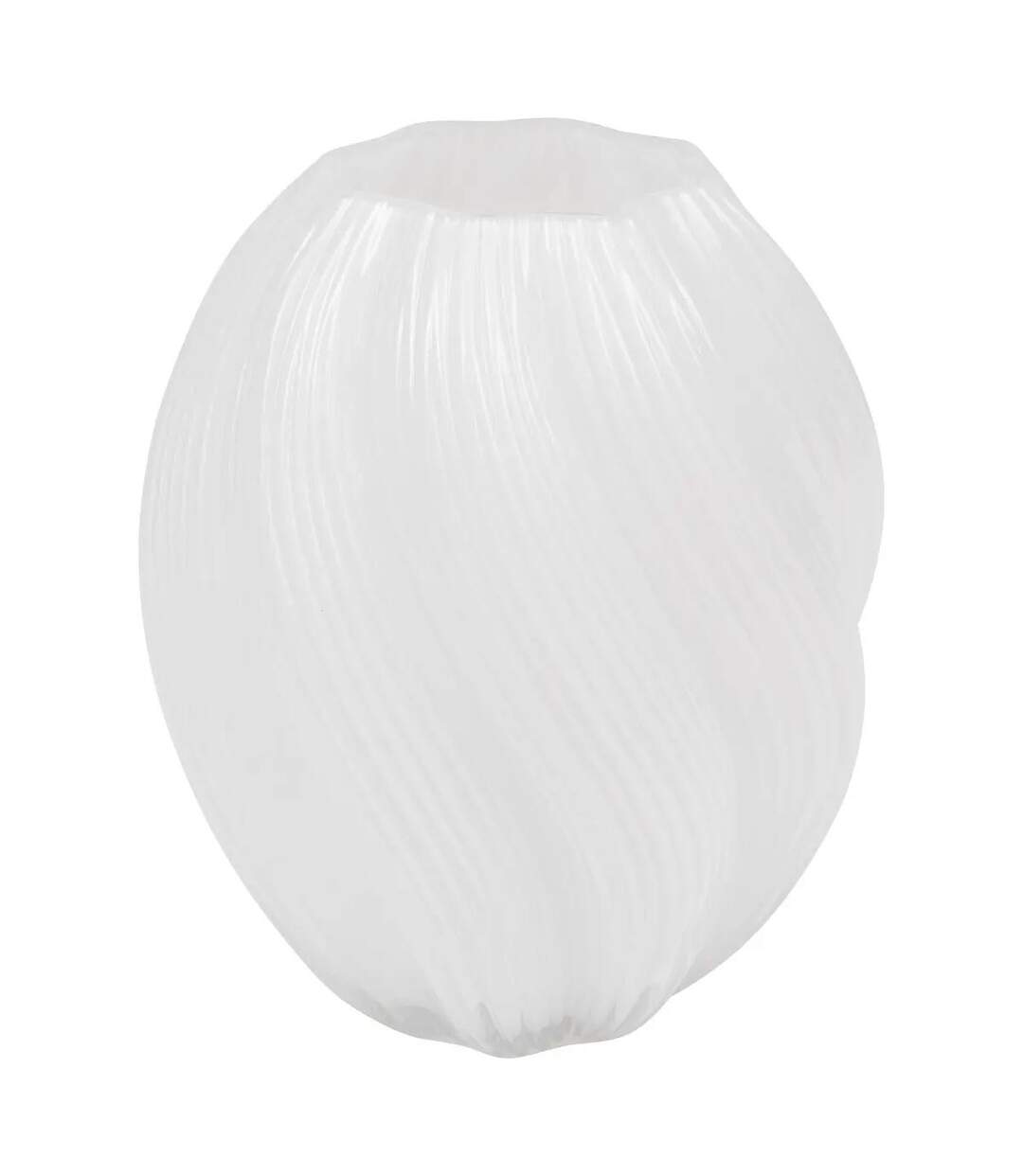 Vase Design en Verre Valma 21cm Transparent-1