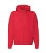 Veste À Capuche Premium Homme Rouge Fruit Of The Loom-1