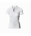 Nimbus Womens/Ladies Harvard Stretch Deluxe Polo Shirt (White)