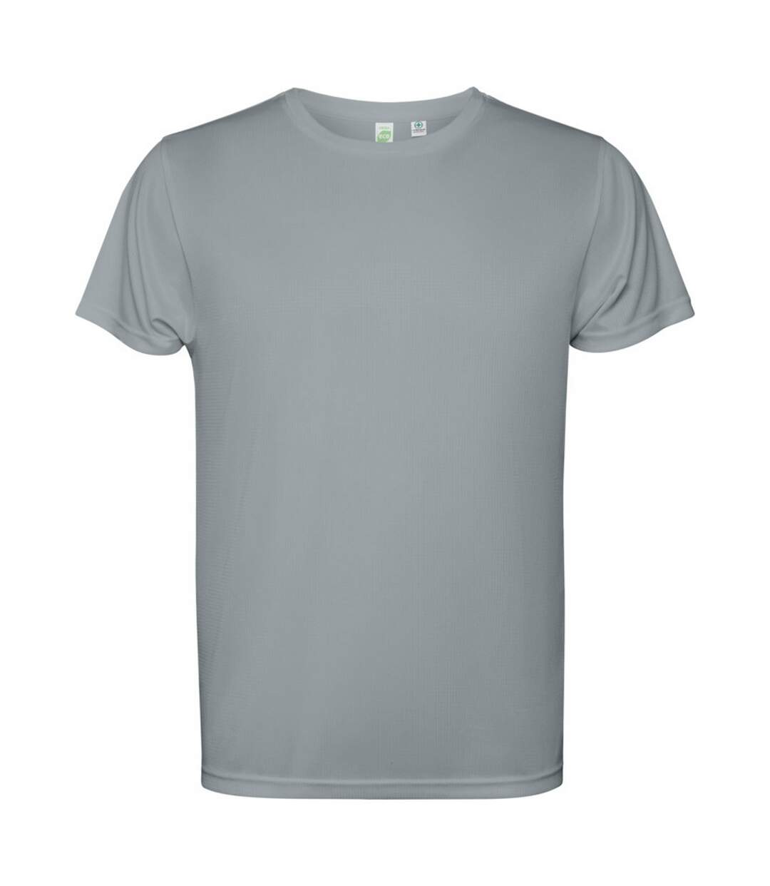 Mens estoril short-sleeved t-shirt grey Roly-1