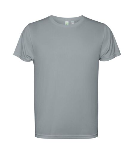 Mens estoril short-sleeved t-shirt grey Roly