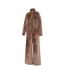 Womens/ladies Funnel Neck Loungewear Set Fig Biba-1