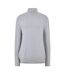 Unisex Adult Ribbed Cuff Sweatshirt Silver Boss-1