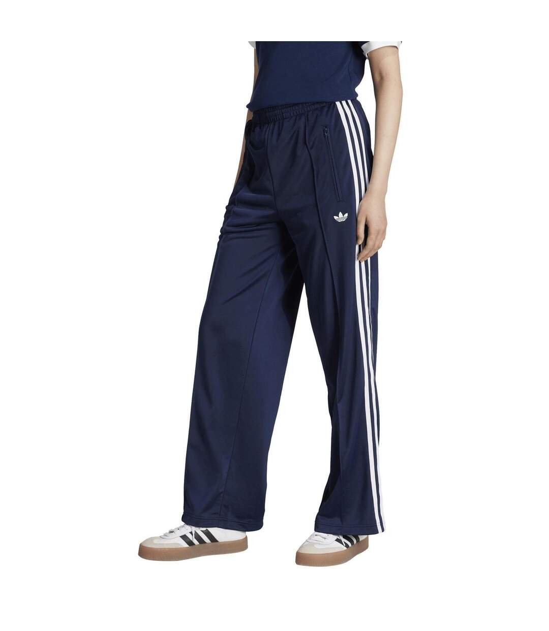 Pantalon De Jogging Firebird Femme Bleu Indigo Sombre Adidas-1