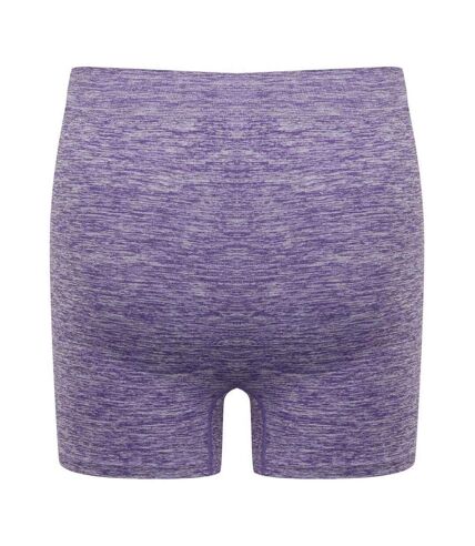 Short décontracté femme violet chiné Tombo Tombo