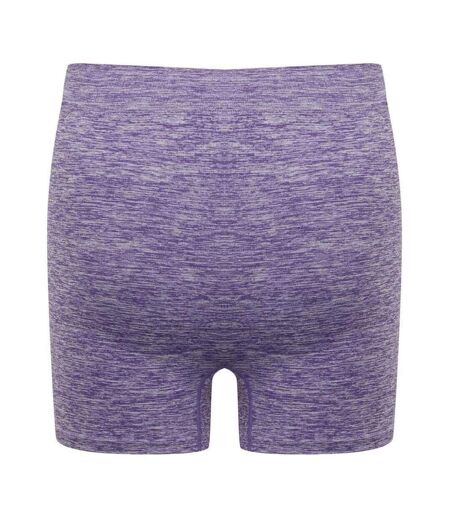 Short décontracté femme violet chiné Tombo Tombo