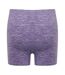 Short décontracté femme violet chiné Tombo Tombo