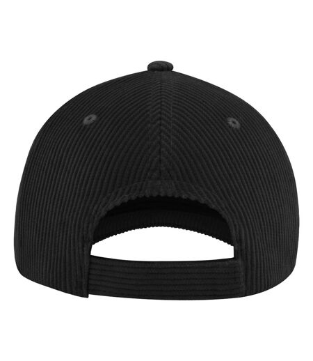 Casquette De Baseball Cordy Noir Atlantis Headwear