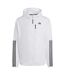Mens Own The Run 3 Stripes Jacket White Adidas-1