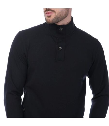 Sweat lux homme bleu marine Mercery