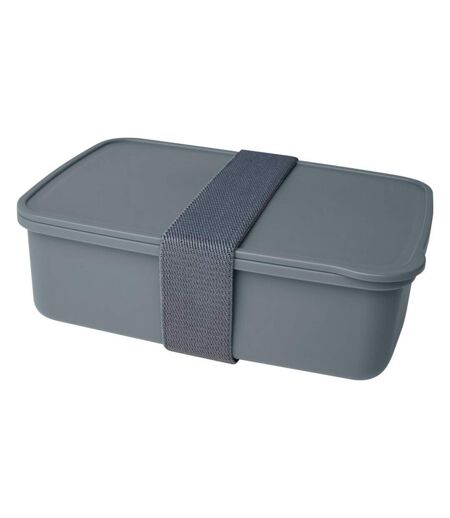 Seasons Dovi Plastic Lunch Box (Gray) (6cm x 19cm x 13cm) - UTPF3855